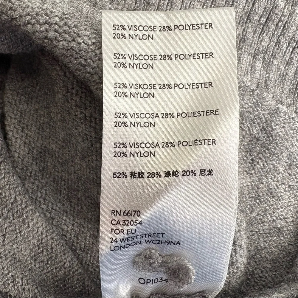 Anthropologie Heather Gray Cowl Neck Sweater
Size 1X - Picture 6 of 6
